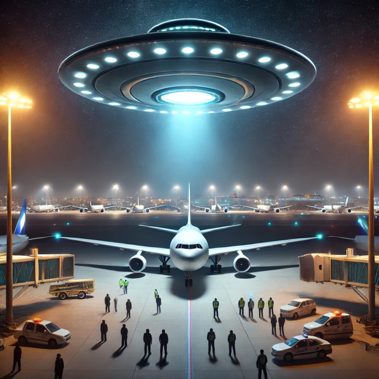 Gaziantep Havalimanı'ında UFO korkusu! Uçuşlar İptal Edildi