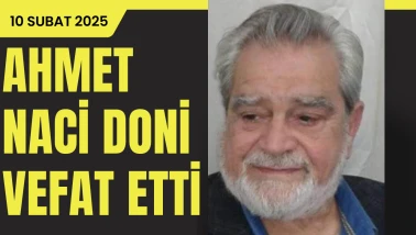 Şanlıurfa'da Tanınmış Doni ailesinin acı günü Ahmet Naci Doni hayatını kaybetti