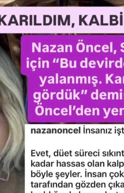 Sezen Aksu ile Nazan Öncel Arasında Neler Yaşandı? Nazan Öncel Konuştu